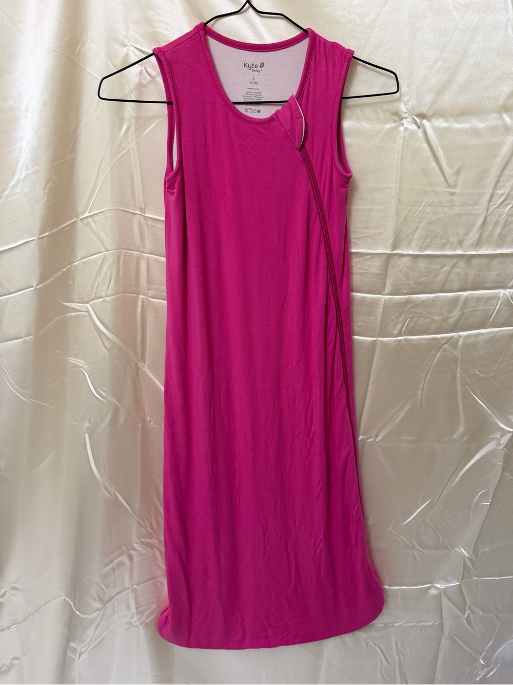 Kyte BABY Sleeveless Sleep Sack in Bright Fuchsia